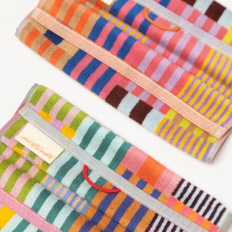 foekje fleur - guest towels duo - odds & ends - #124 tulip quilt