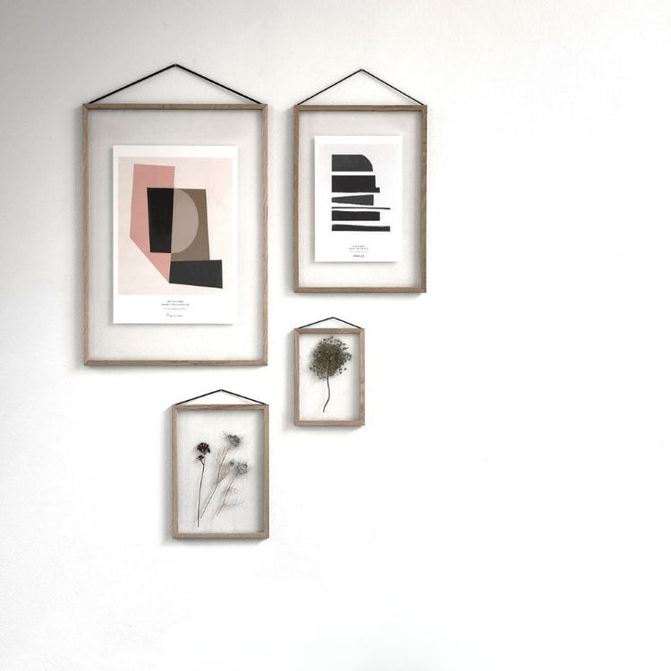 frame A4 - oak