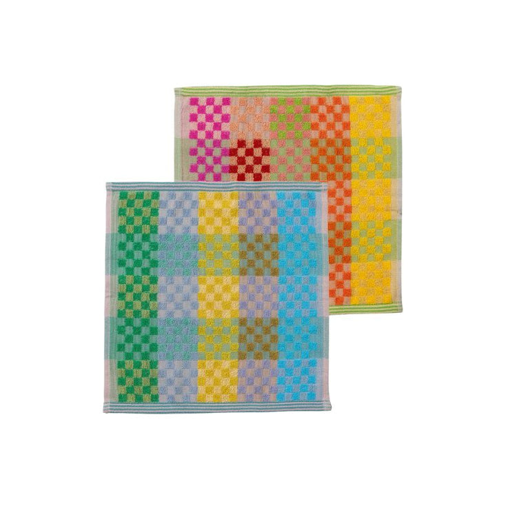 foekje fleur - multi cloth duo - odds & ends - #163 checkered check