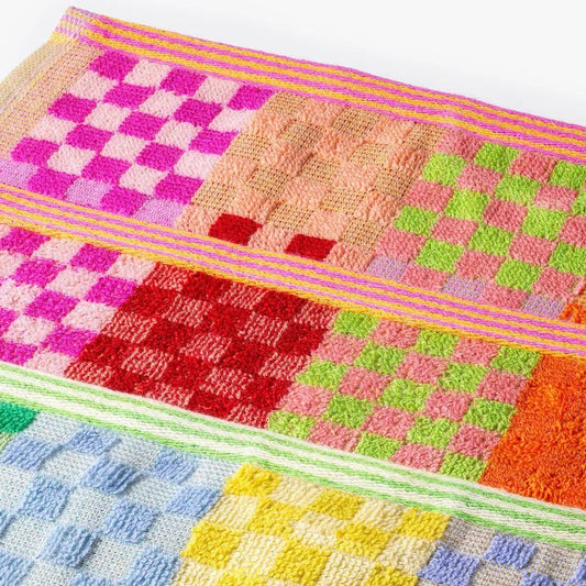 foekje fleur - multi cloth duo - odds & ends - #163 checkered check