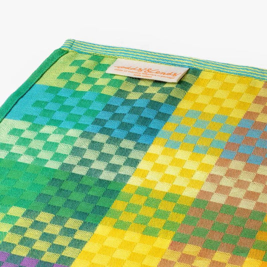 foekje fleur - tea towel odds & ends - #165b checkered check