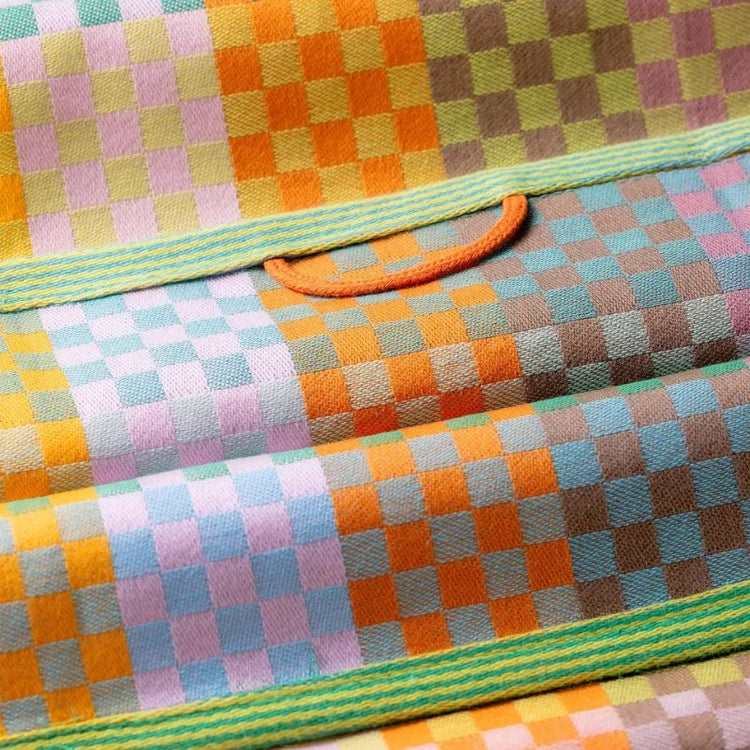 foekje fleur - tea towel odds & ends - #166b checkered check