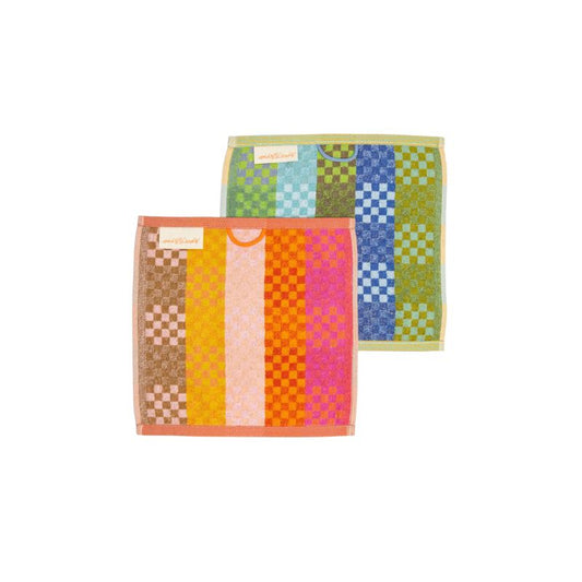 foekje fleur - multi doekjes duo - odds & ends - #84 checkered check