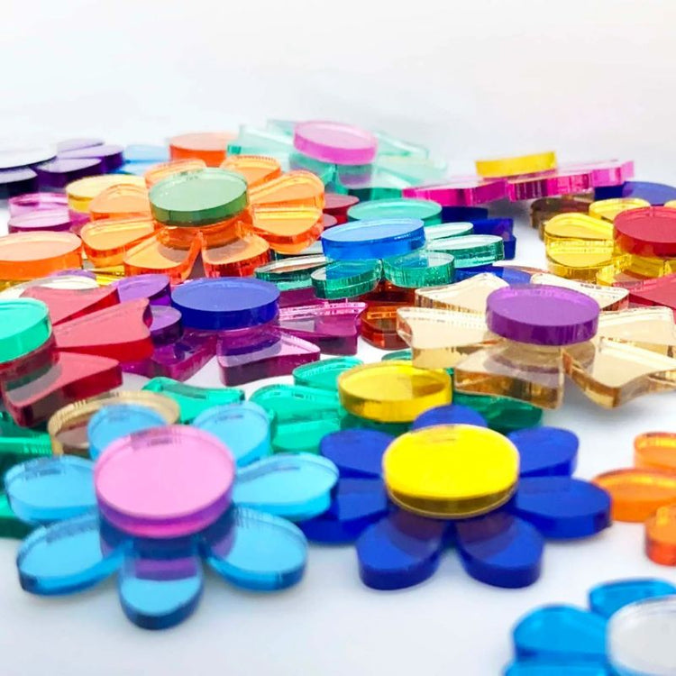 mo man tai - bloom magnets - set van 3