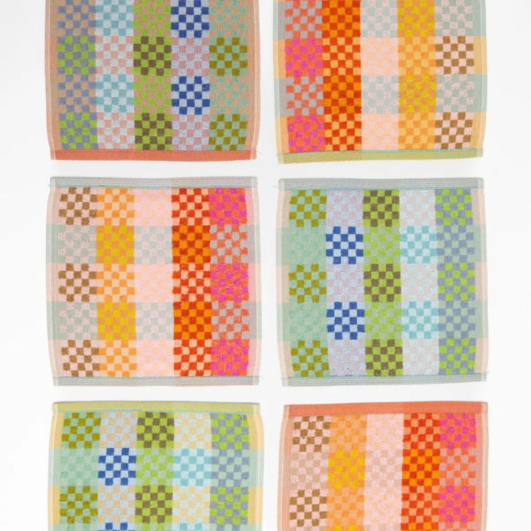 foekje fleur - multi doekjes duo - odds & ends - #84 checkered check