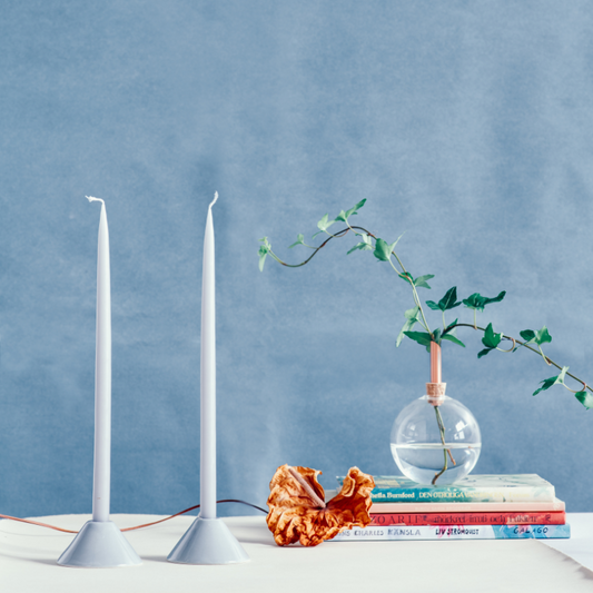 scandinavia form - kaars calidum - glacier grey