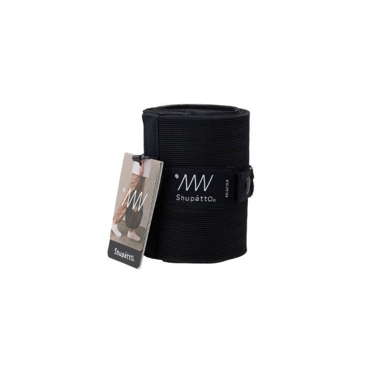 shupatto - foldable bag - mesh compact - black