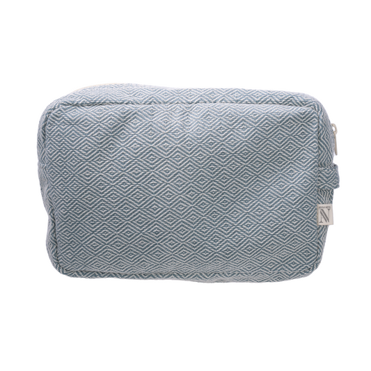 toiletry bag facet - l - celadon