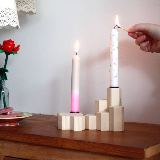 studio hamerhaai - kandelaar medium