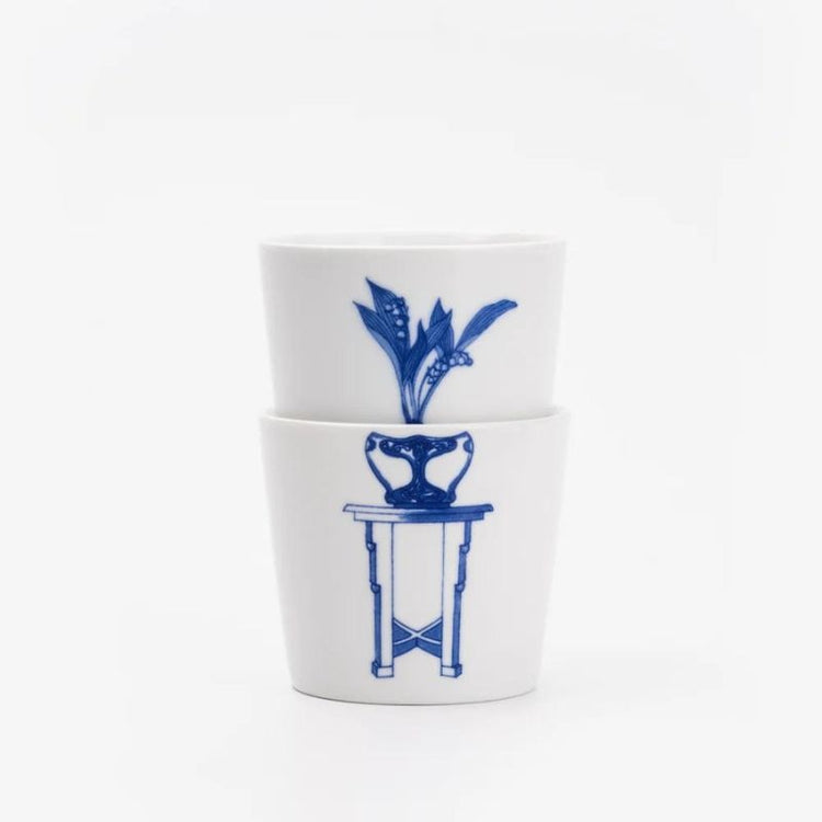 bonsai cups - lily of the valley