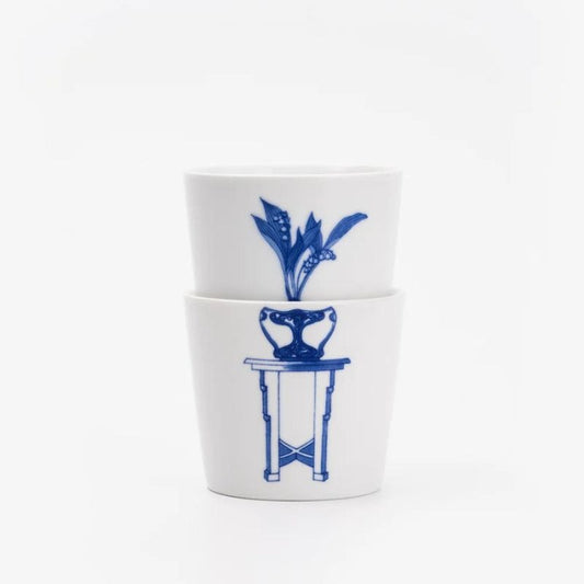 bonsai cups - lily of the valley