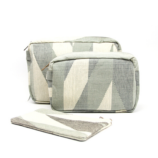 toiletry bag dhaka - l - grey