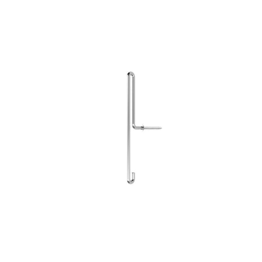 moebe - wall hook large - stainless steel