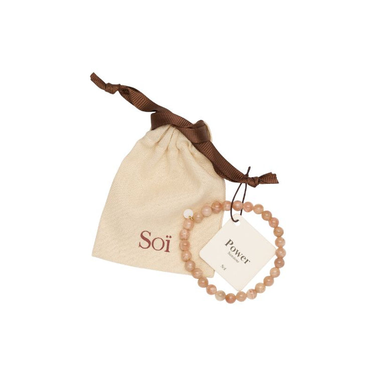 soï - essential bracelet - sunstone
