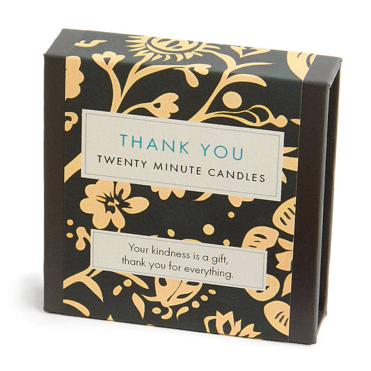 cotton & grey - twenty minutes candles - thank you