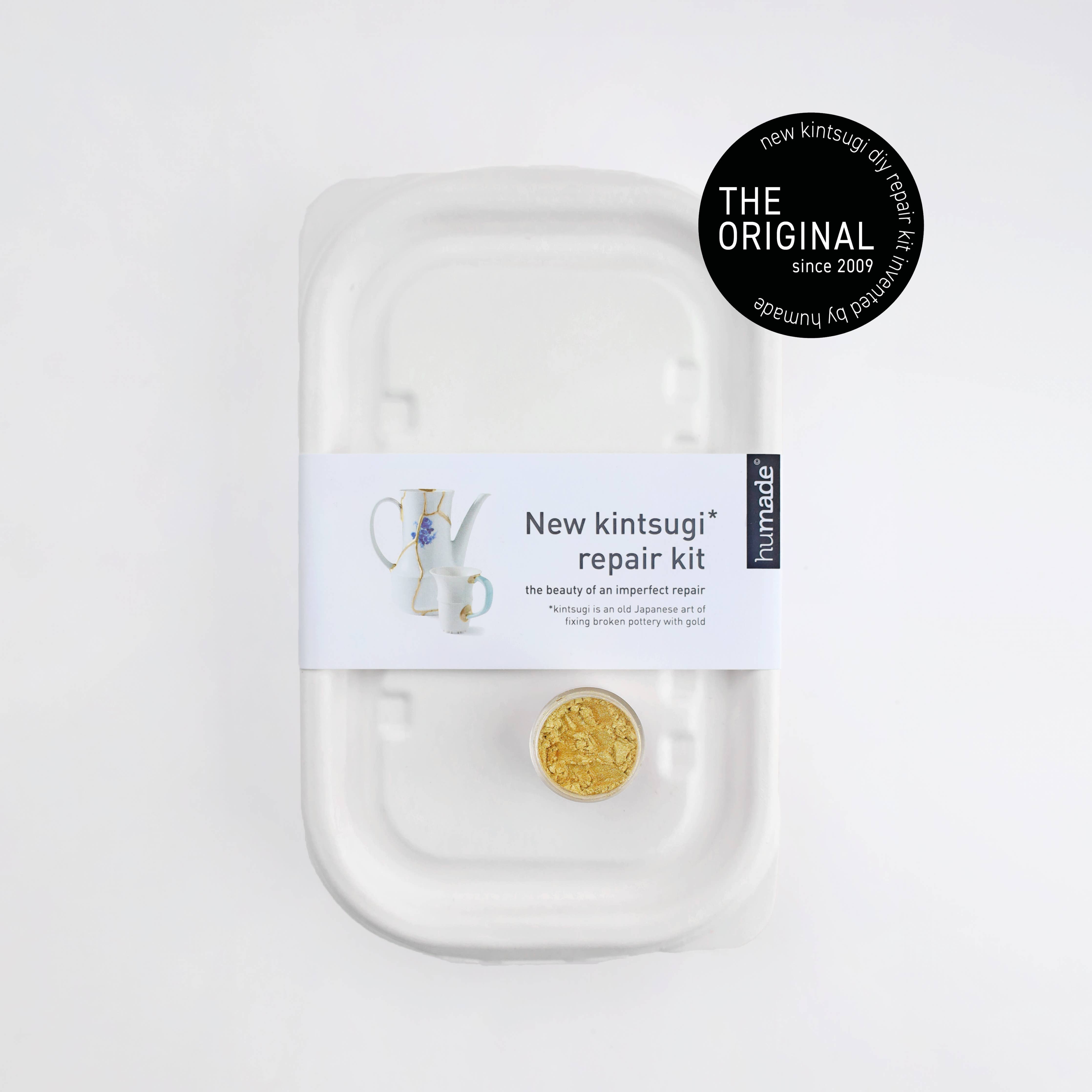 humade - new kintsugi pottery repair kit - gold