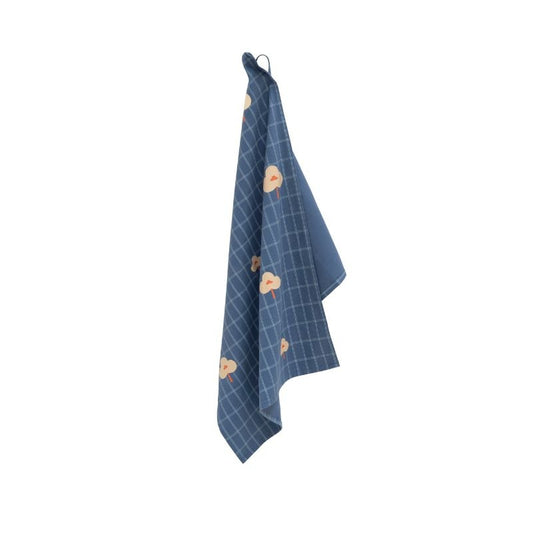 jurianne matter - tea towel - blue
