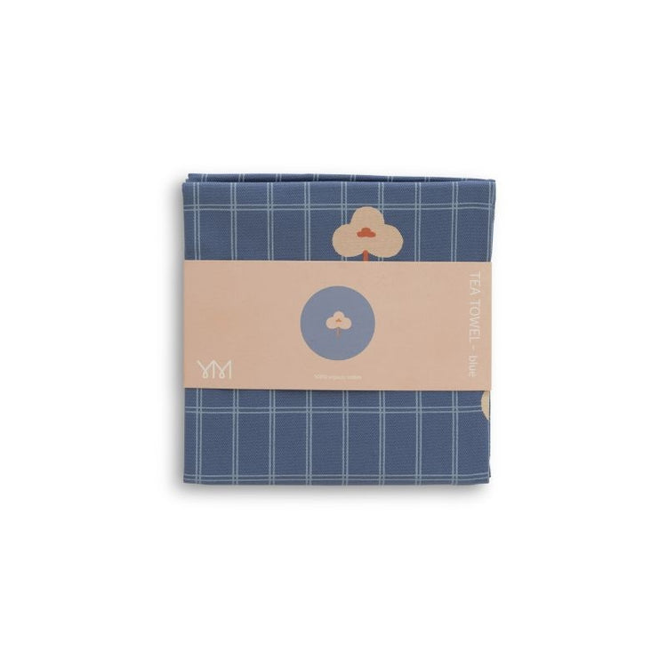 jurianne matter - tea towel - blue
