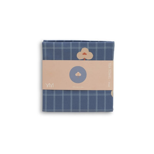 jurianne matter - tea towel - blue