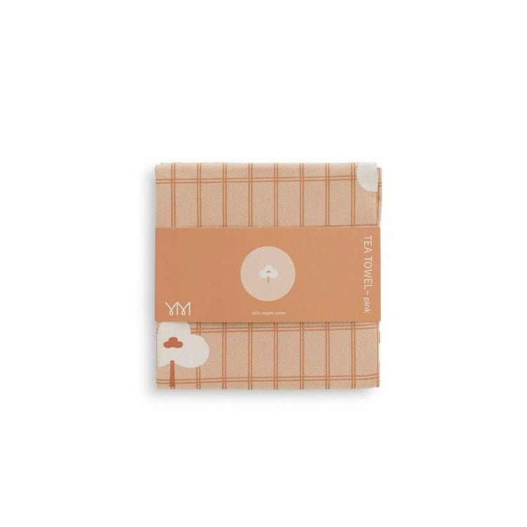 jurianne matter - tea towel - pink