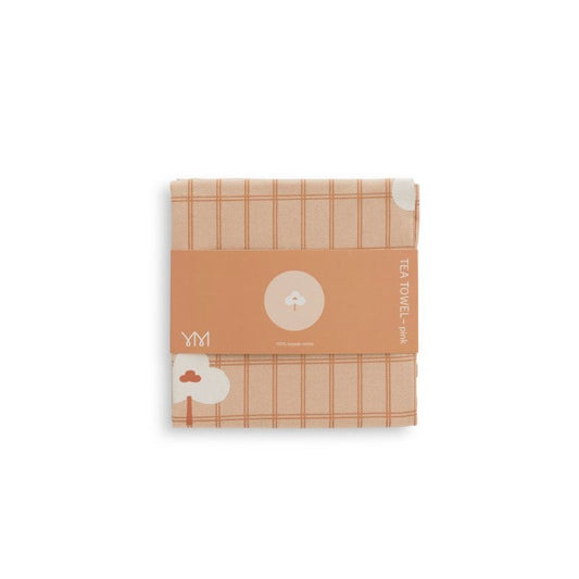 jurianne matter - tea towel - pink