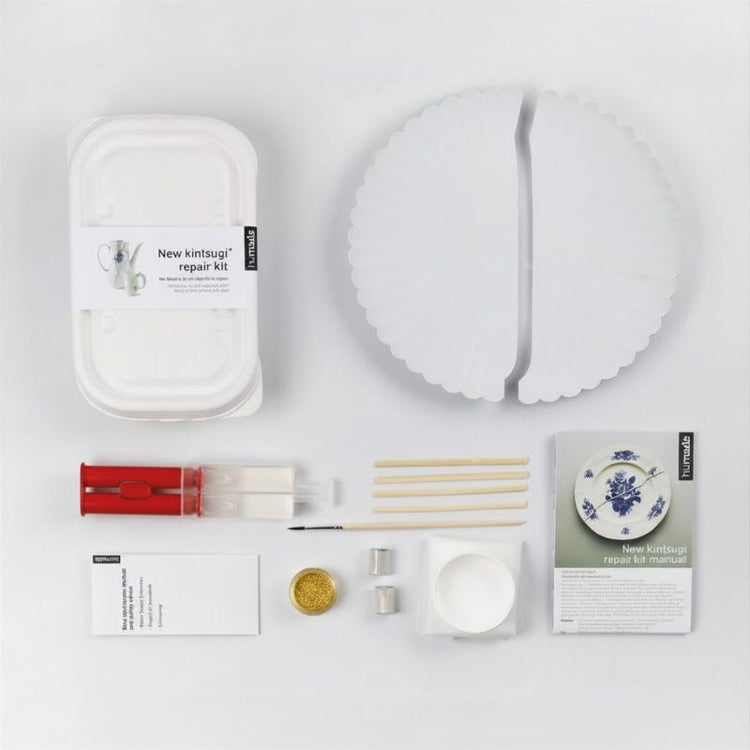 humade - new kintsugi pottery repair kit - gold